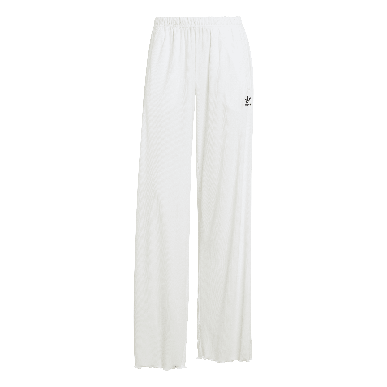 ESSENTIALS SCALLOPED EDGE TROUSERS - 2XL - WHITE