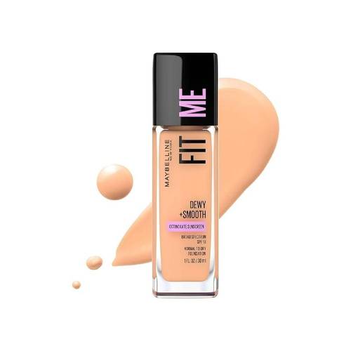 ميبلين فيت مي ديوي + سموث – كريم أساس بلمسة طبيعية مرطبة SPF 18 -رقم 130