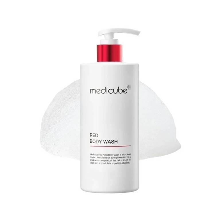 Medicube Red Body Wash – Deep Cleansing Body Wash for Acne-Prone Skin 400g