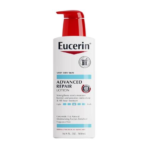 Eucerin Advanced Repair Lotion for Very Dry Skin – 48-Hour Moisture 500ml