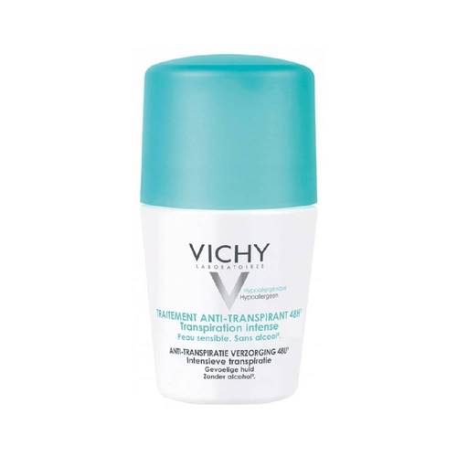 Vichy Intensive Anti-Perspirant 48H Roll-On for Sensitive Skin 50ml