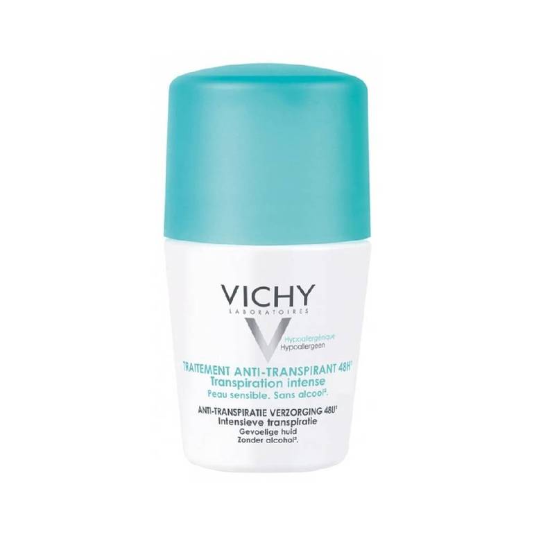 Vichy Intensive Anti-Perspirant 48H Roll-On for Sensitive Skin 50ml