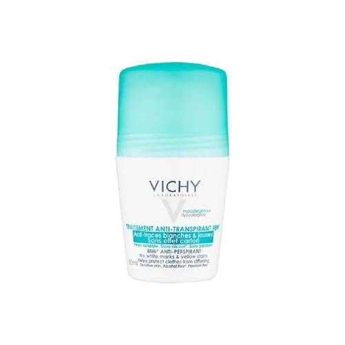Vichy 48H Anti-Perspirant No White Marks & Yellow Stains Roll-On 50ml 