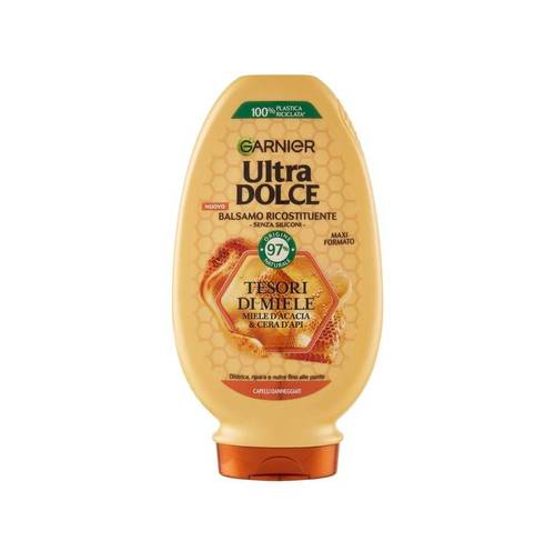 Garnier Ultra Doux Honey Treasures Conditioner – Acacia Honey & Beeswax for Damaged Hair Repair 360ML