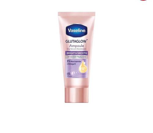 Vaseline GlutaGlow Ampoule Dry Serum Deodorant Bright & Smooth – 3% Niacinamide + Omega 6