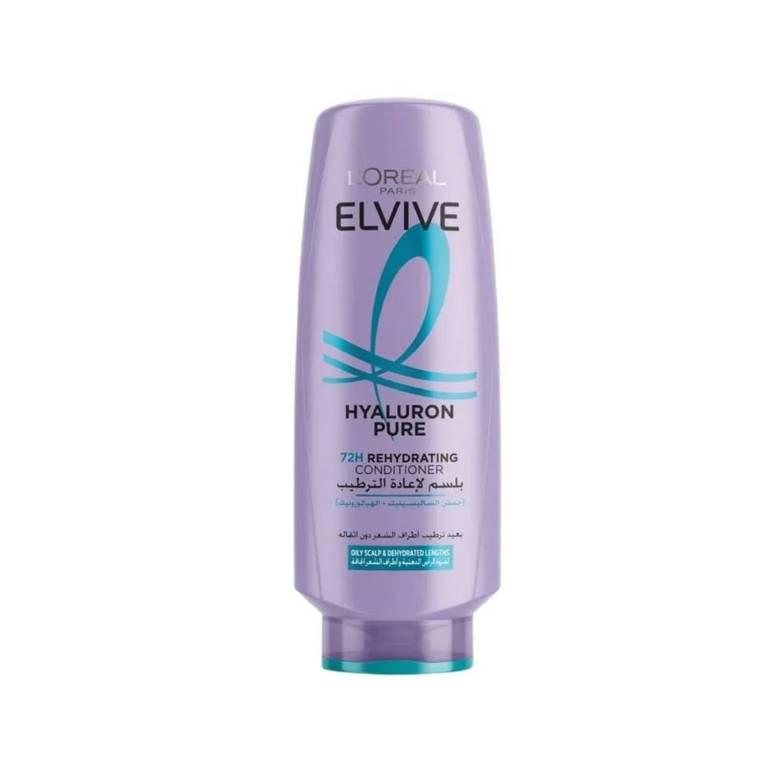L'Oréal Paris Elvive Hyaluron Pure 72H Rehydrating Conditioner 360ML