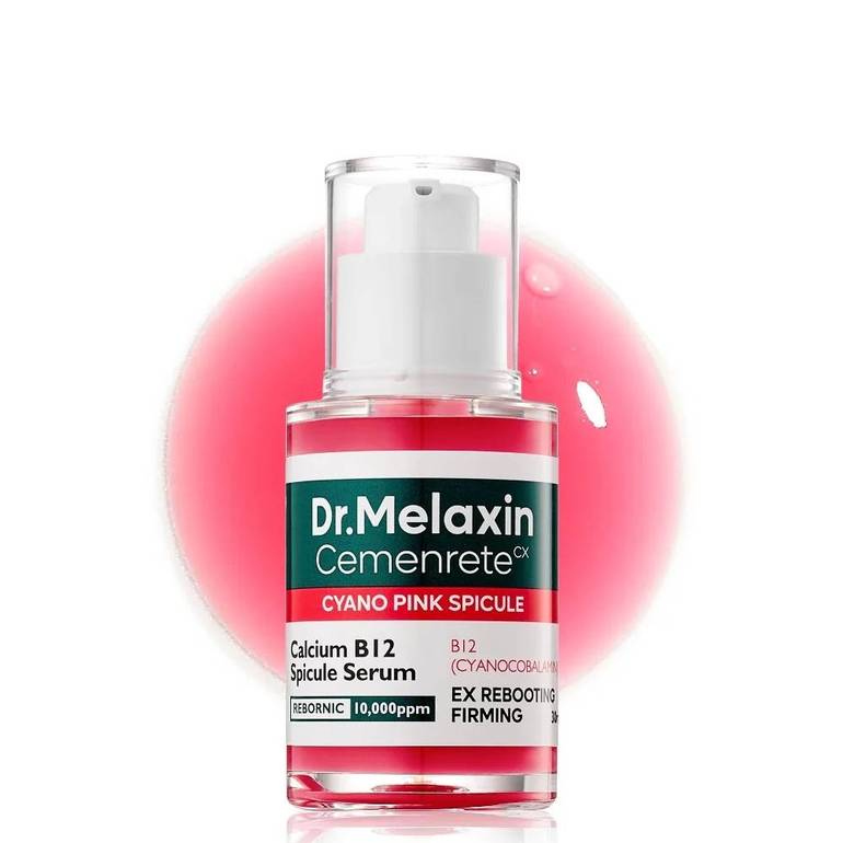 Dr. Melaxin Cemenrete CX Cyano Pink Spicule B12 Serum – Firming & Revitalizing Facial Serum 30ml