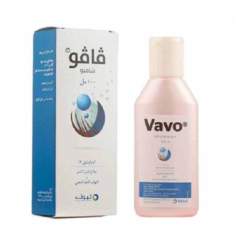 Vavo Ketoconazole 2% Shampoo for Dandruff & Seborrheic Dermatitis 100ml