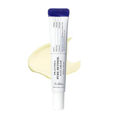 Dr. Althea Pure Retinol 0.15% Cream – Advanced Anti-Aging & Skin Smoothing Care 20g