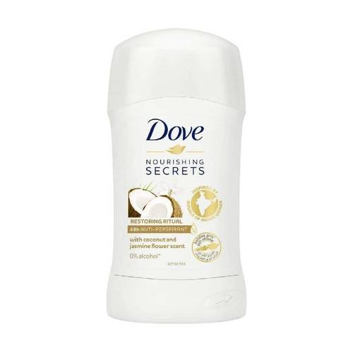 Dove Nourishing Secrets Coconut & Jasmine Flower Antiperspirant Stick – 48-Hour Protection & Nourishing Care 40g