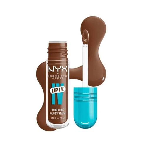 NYX Lip IV Hydrating Gloss Stain – Long-Lasting Hydrating Lip Color 03