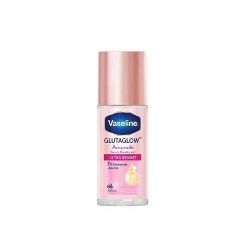 Vaseline GlutaGlow Ampoule Serum Deodorant Ultra Bright – 3% Niacinamide + Licorice Extract