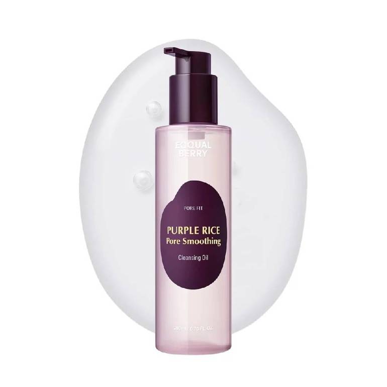 EQQUAL BERRY Purple Rice Pore Smoothing Cleansing Oil – 200ml