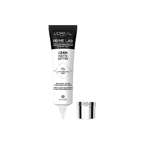 L'Oréal Paris Prime Lab Matte Setter Primer – Shine Control & Matte Finish Up to 24H