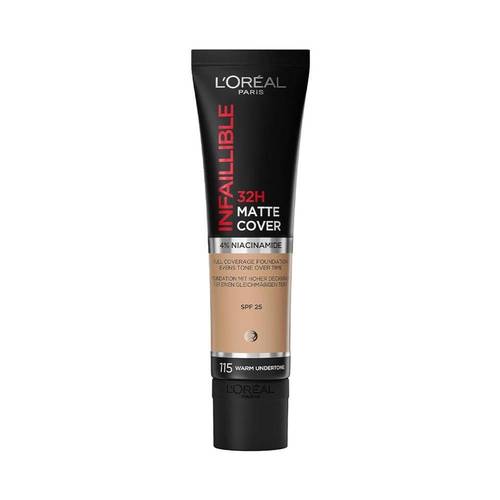 L'Oréal Paris Infallible 32H Matte Cover Foundation – Shade 115