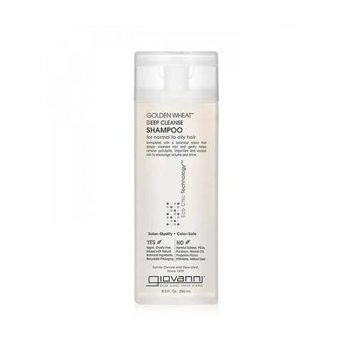 Giovanni Golden Wheat Deep Cleanse Shampoo – Deep Cleansing Shampoo for Normal to Oily Hair 250ML