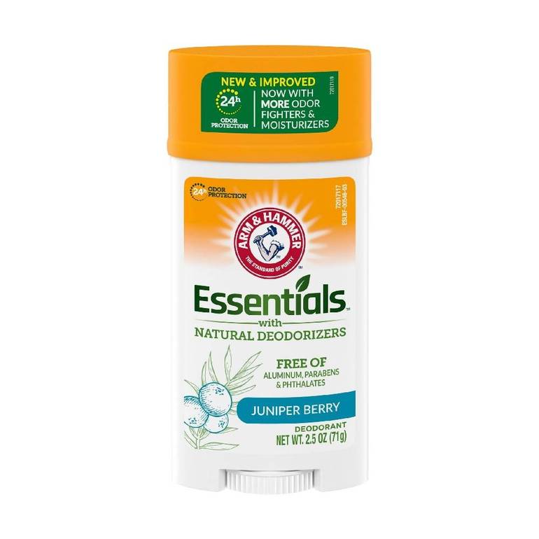 Arm & Hammer Essentials Juniper Berry Deodorant – Natural Odor Protection for 24 Hours 71g