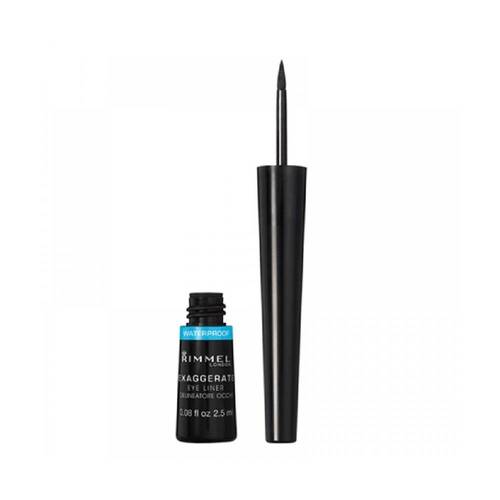 Rimmel Exaggerate Waterproof Liquid Eyeliner – Intense Black
