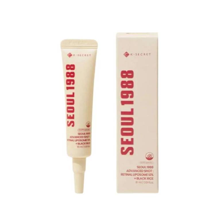 K-SECRET Seoul 1988 Advanced Shot Retinal Liposome 2% + Black Rice Eye Cream 15ml