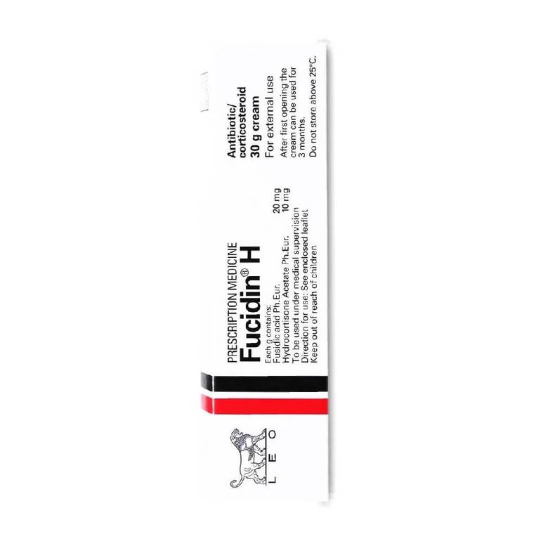 Fucidin H Cream – Antibiotic & Corticosteroid Skin Cream 30g