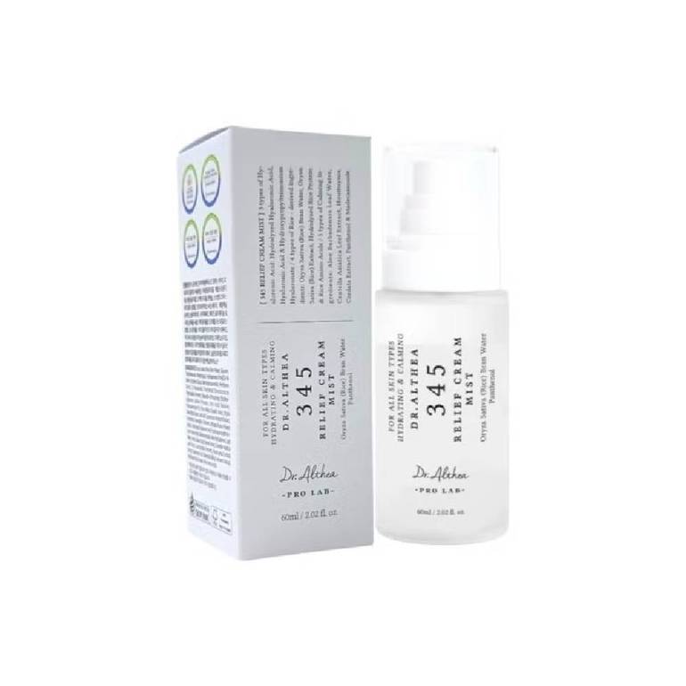 Dr. Althea 345 Relief Cream Mist – Hydrating & Soothing Facial Mist 60ml