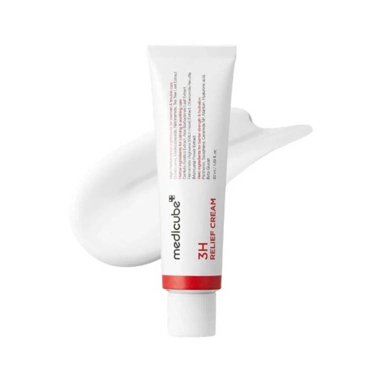 Medicube 3H Relief Cream – Soothing & Hydrating Facial Moisturizer 50ml
