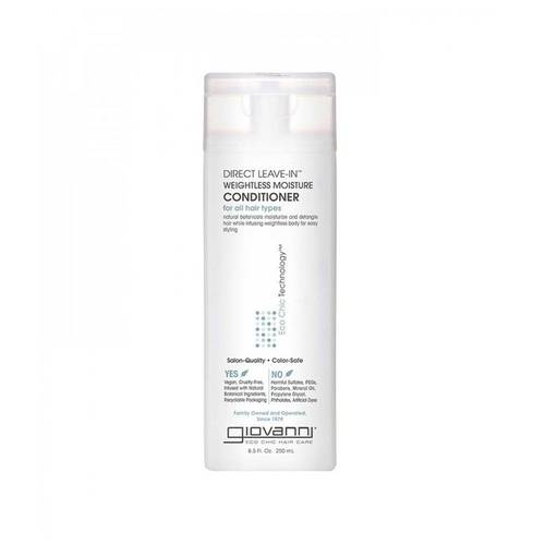 Giovanni Direct Leave-In Weightless Moisture Conditioner – Lightweight Leave-In Conditioner for All Hair Types 250ML
