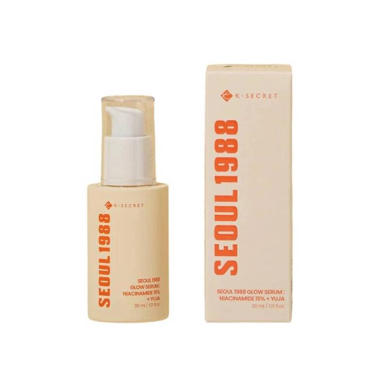 K-SECRET Seoul 1988 Glow Serum Niacinamide 15% + Yuja – Brightening & Radiance Facial Serum