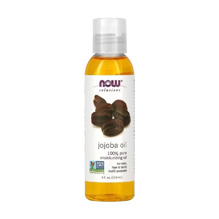 NOW Solutions 100% Pure Jojoba Oil – Natural Moisturizing Oil for Skin, Hair & Body 118ml