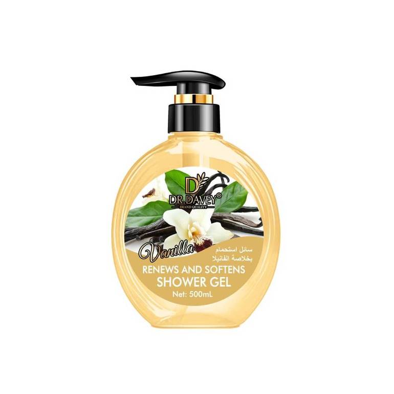 DR.DAVEY Vanilla Renews & Softens Shower Gel – 500ml