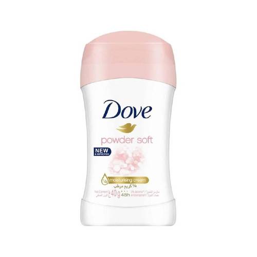 Dove Powder Soft Antiperspirant Stick – 48-Hour Protection & Long-Lasting Softness 40g