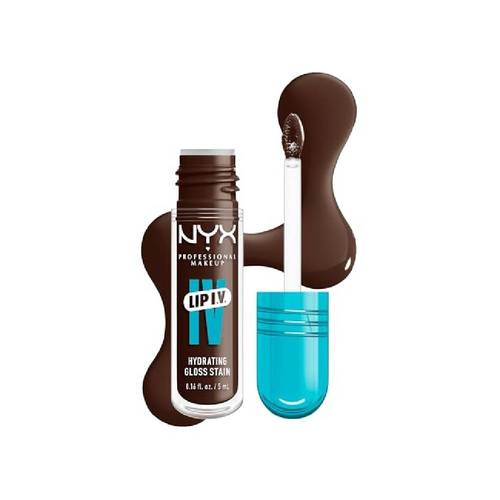 NYX Lip IV Hydrating Gloss Stain – Long-Lasting Hydrating Lip Color 06