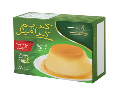 كريم كارميل رياض فود 70جرام