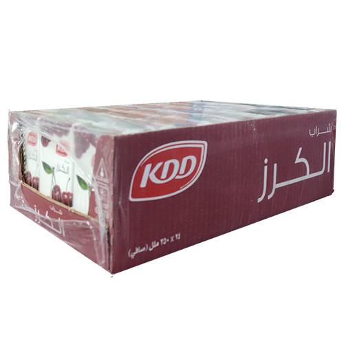 كرتون عصير نكتار الكرز KDD
