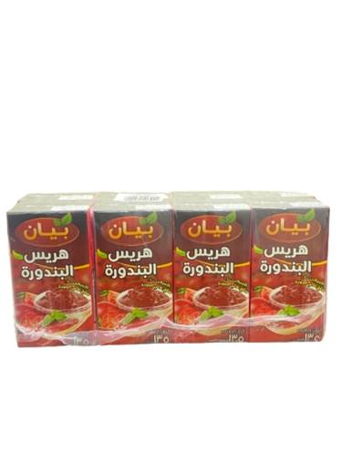 معجون طماطم بيان هريس 6*8*135غرام