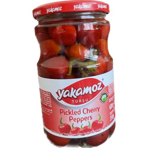 مخلل فلفل شيري احمر 170g yakamoz