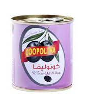 كوبوليفا زيتون أسود حبة كاملة 100جرام