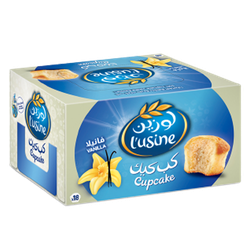 علبة كب كيك لوزين 18 قطعة 