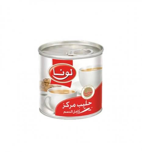 لونا حليب مركز كامل الدسم 170جرام
