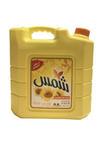 زيت شمس 2 عبوة سعه 9لتر
