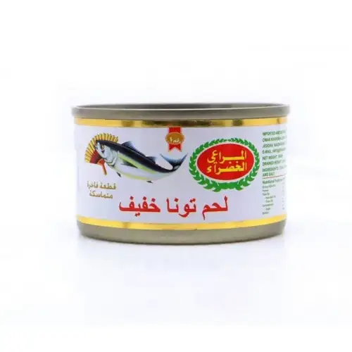 لحم تونا خفيف المراعي الخضراء 185 ج