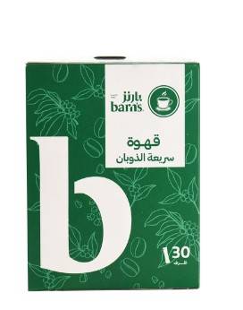بارنز قهوة سريعة الذوبان 30 ظرف