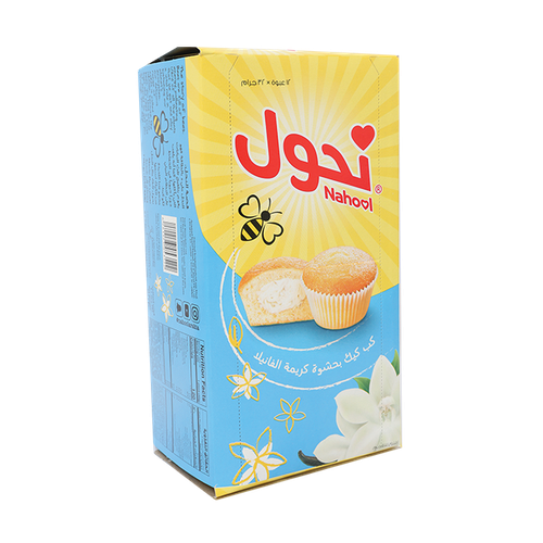 بكت نحول كب كيك بحشوة الفانيلا  32جرام
