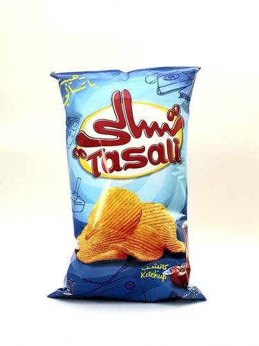 شرايح بطاطس تسالي كتشب 155غ