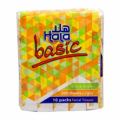 شدة مناديل هلا بيزيك 180منديل×10
