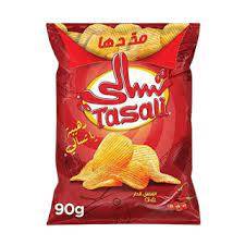 شرايح تسالي فلفل حار 90 غ