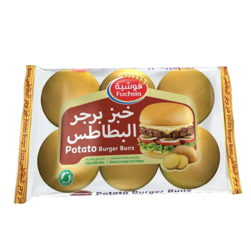 خبز البرجر البطاطس فوشية