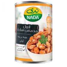 ندى - فول مدمس سادة 400جم