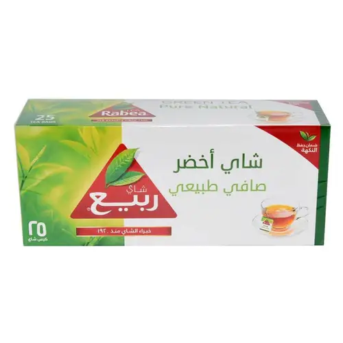 شاي أخضر صافي ربيع 25كيس