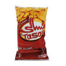 شرايح بطاطس تسالي فلفل حار 155 غ
